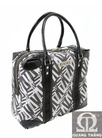 Túi xách Versace Large Black & White